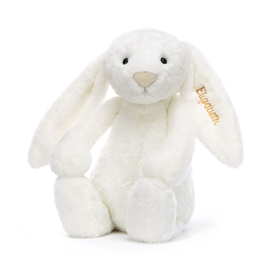Personalised Bashful Luxe Bunny Luna Huge