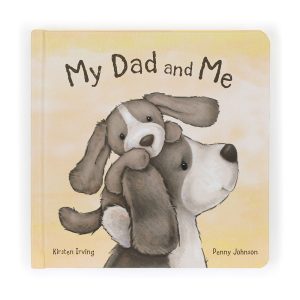 My Dad and Me Book and Bashful Fudge Puppy Medium